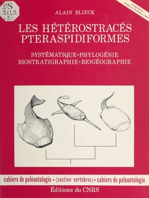 cover image of Les hétérostracés pteraspidiformes